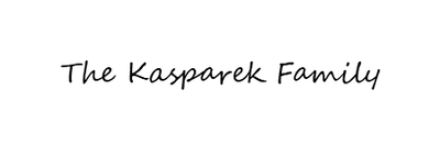 Logo for sponsor Kasparek Family